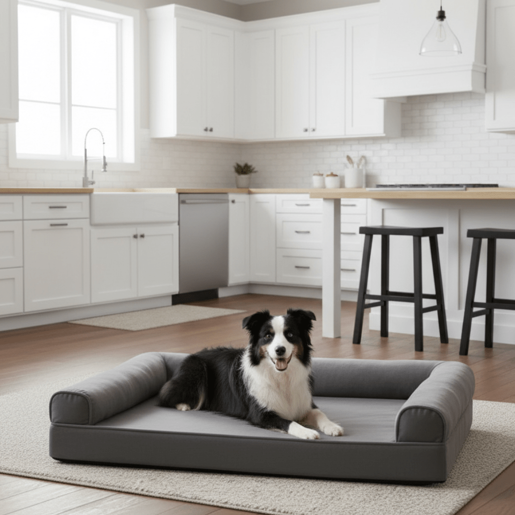 FURSUITE Orthopedic Foam Sponge Couch Bed