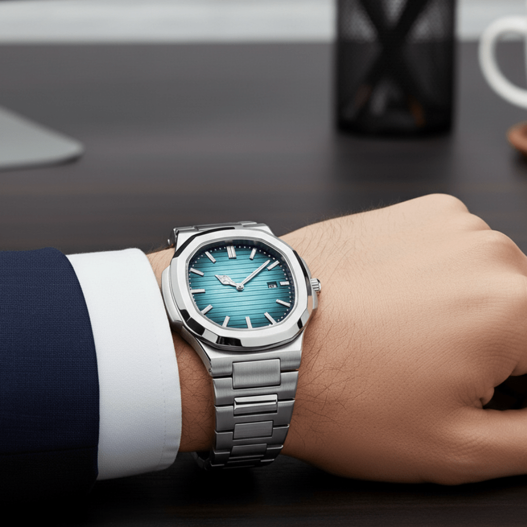 IRONBLOCK Robust Waterproof Military Square Watch