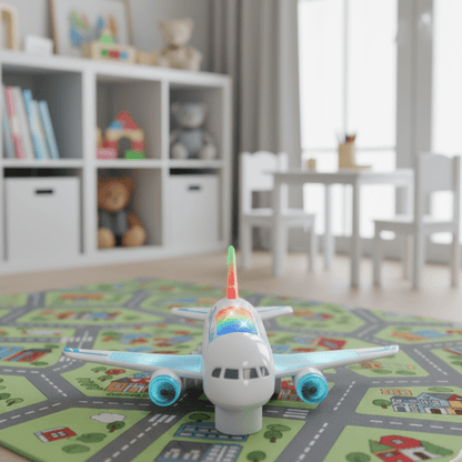 SPINJET LED Electric Airplane Toy