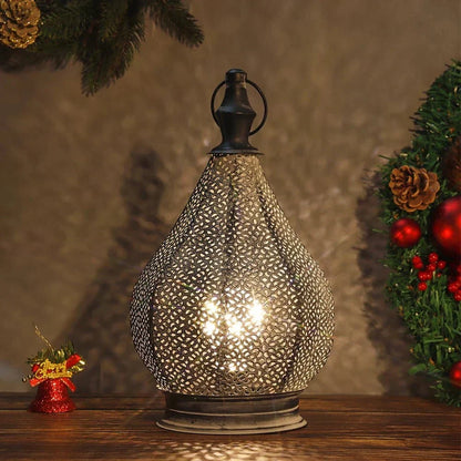 BRILLORA Retro Battery-powered Table Lamp