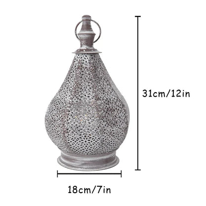 BRILLORA Retro Battery-powered Table Lamp