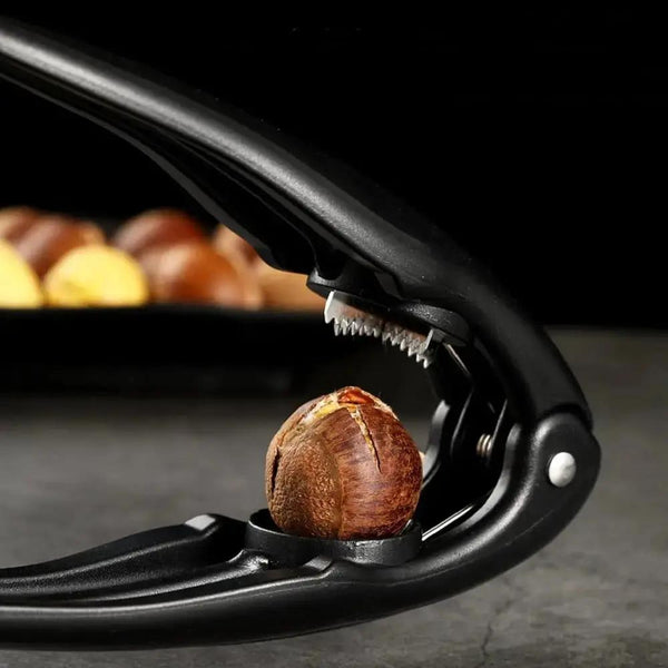Chestnut Opener Tool, Nut Cracker for Chestnuts, Walnuts, Hazelnuts & Pecans