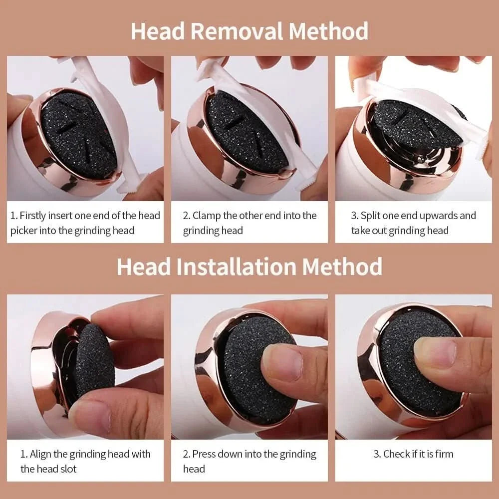 Kalluscare foot care device Rechargeable Callus Remover