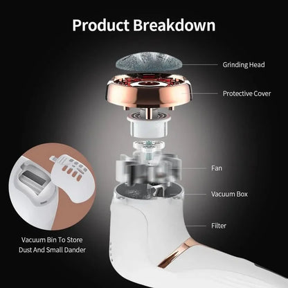 Kalluscare foot care device Rechargeable Callus Remover
