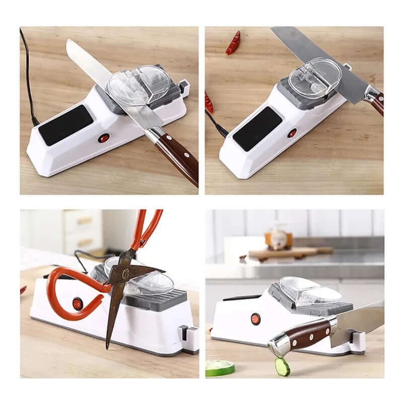 Rechargeable Knife Sharpener, Fast & Safe