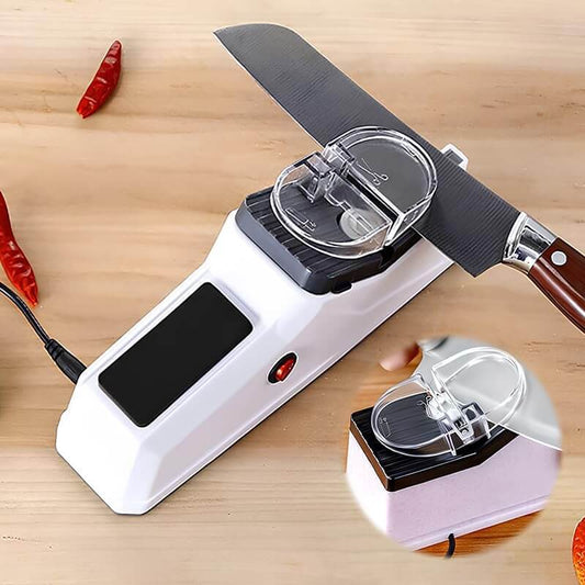 Rechargeable Knife Sharpener, Fast & Safe