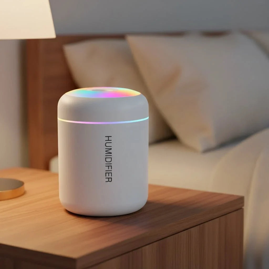AromaMist Mini 180ml USB Humidifier - Humidity Wherever You Need It