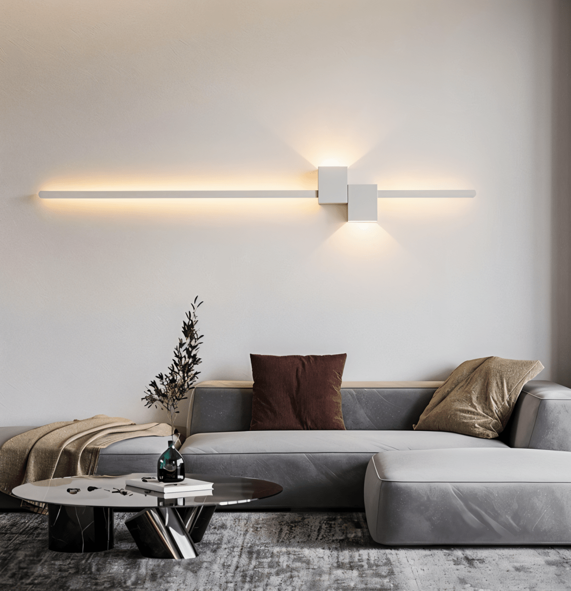 LINESTRIPE Minimalist LED Wall Light lifestyle image 2