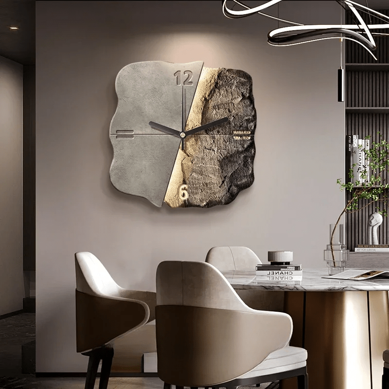 STONEAURA Sandstone Wall Clock iwt1_image