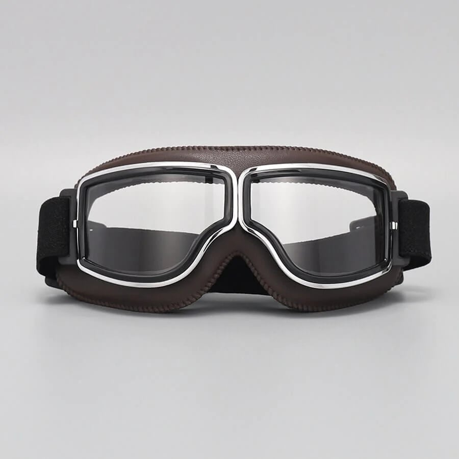 Motorcycle Goggles, UV Protection, Shockproof & Adjustable