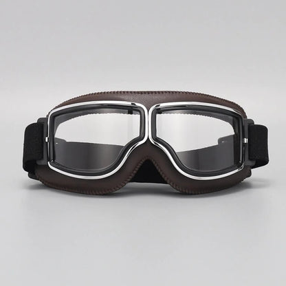 Motorcycle Goggles, UV Protection, Shockproof & Adjustable