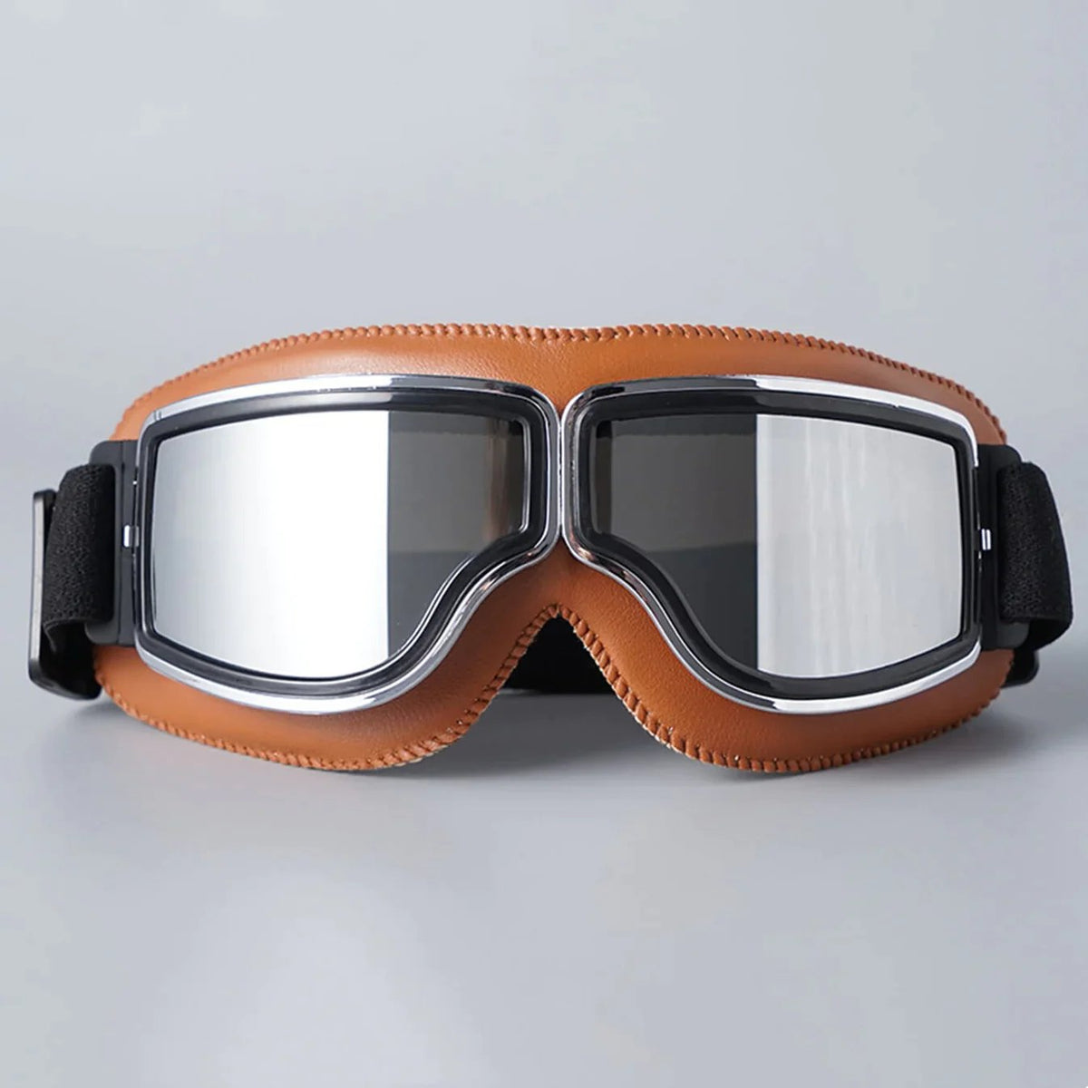 Motorcycle Goggles, UV Protection, Shockproof & Adjustable