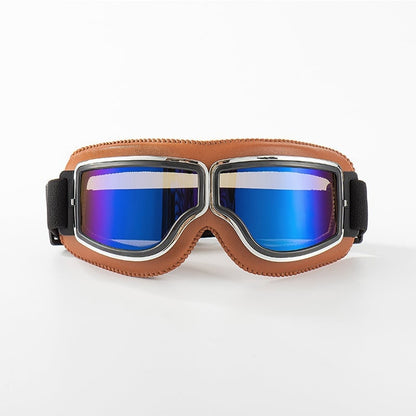Motorcycle Goggles, UV Protection, Shockproof & Adjustable