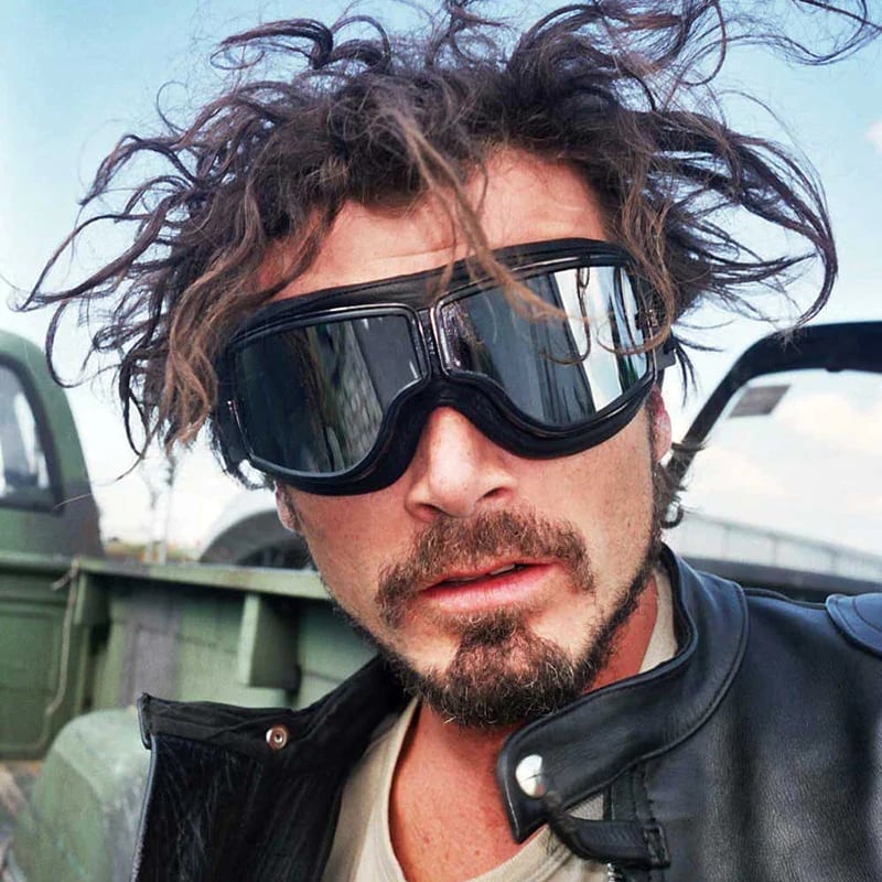 Motorcycle Goggles, UV Protection, Shockproof & Adjustable