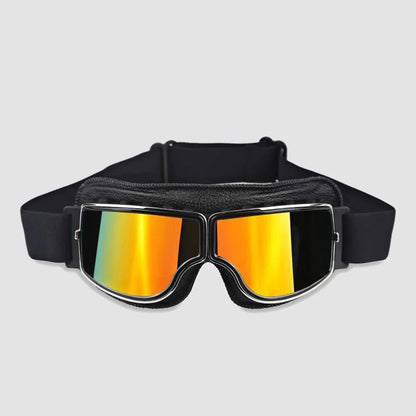 Motorcycle Goggles, UV Protection, Shockproof & Adjustable