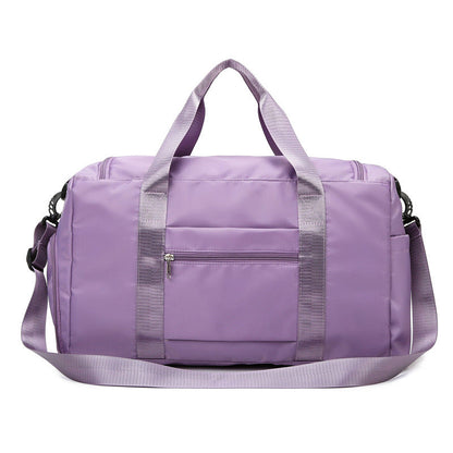 Sports Duffle Travel Bag with Shoe Compartment