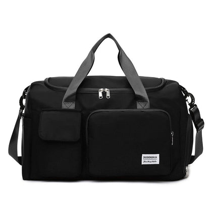Sports Duffle Travel Bag with Shoe Compartment