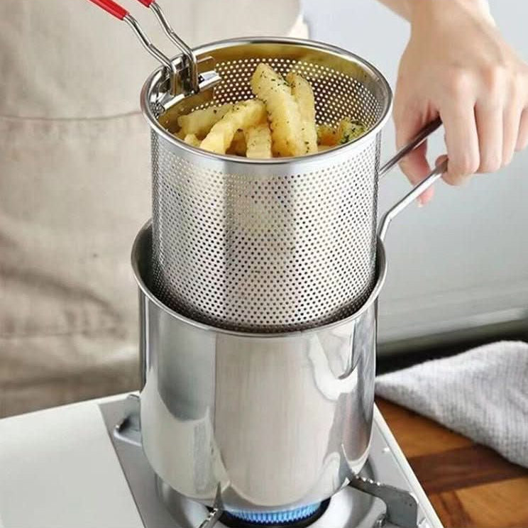 SMARTFRY POT Stainless Steel Deep Fryer lifestyle image 1