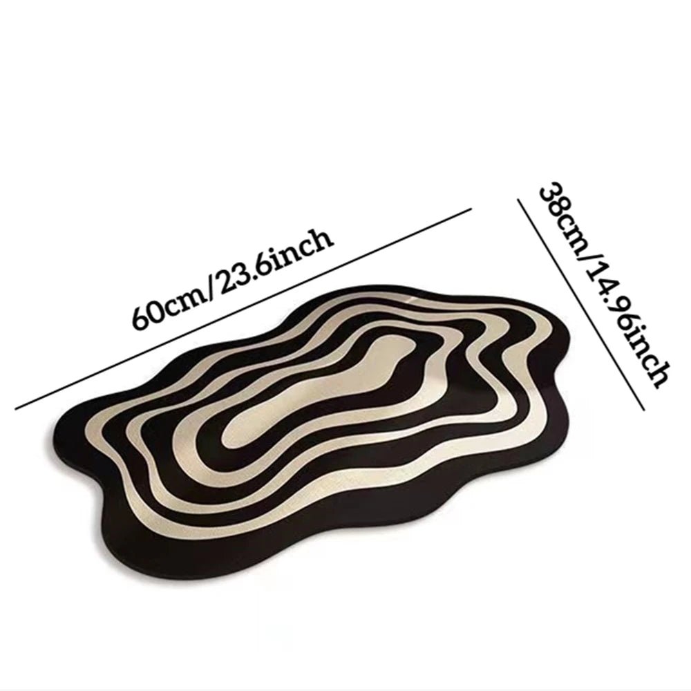ABSORO NATUSTONE Quick-drying Diatomaceous Earth Bath Mat
