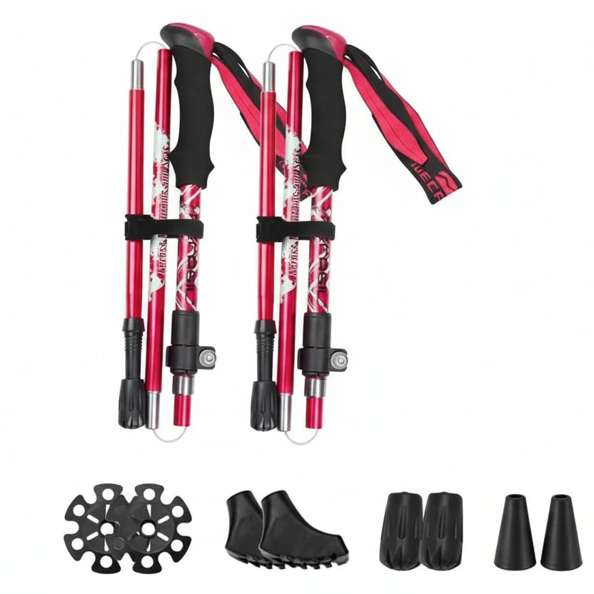 NECASIL Trekking Poles Collapsible Hiking Poles