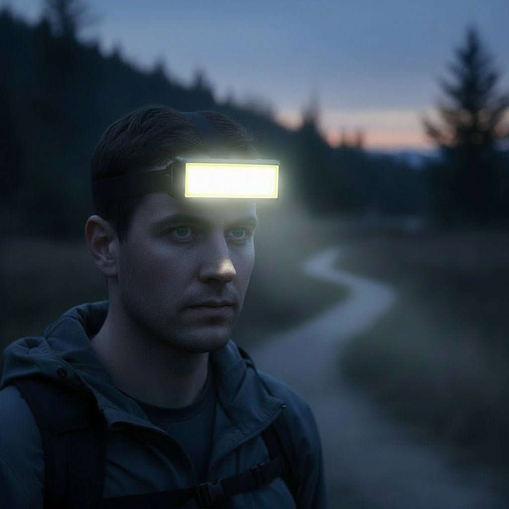 TRAILGLOW 3-Mode Cob-Led Outdoor Headlamp