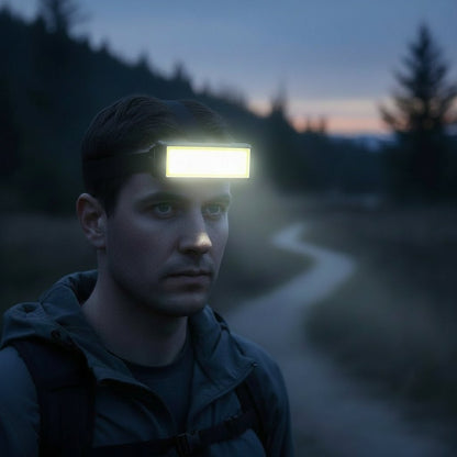 TRAILGLOW 3-Mode Cob-Led Outdoor Headlamp