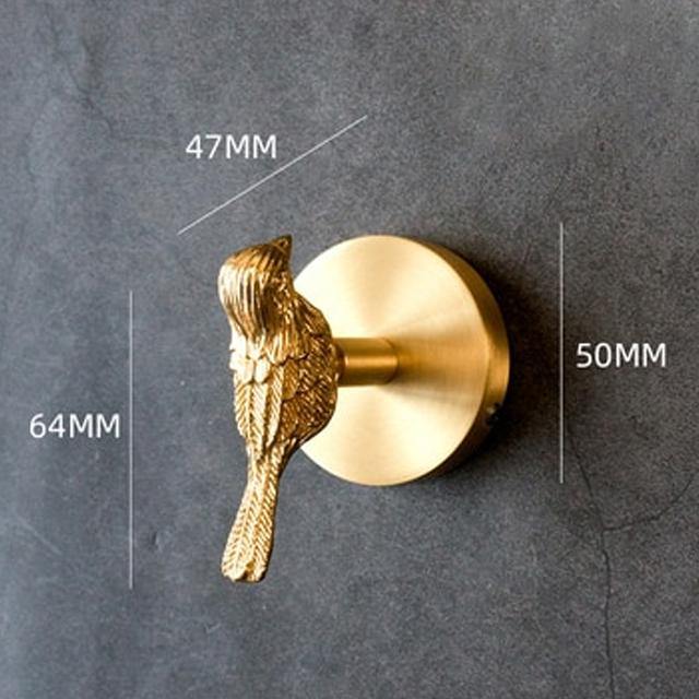 GOLDHORN Decorative Animal Coat Hook