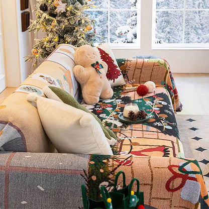 FROSTSOFA Easy-care Christmas Slipcover