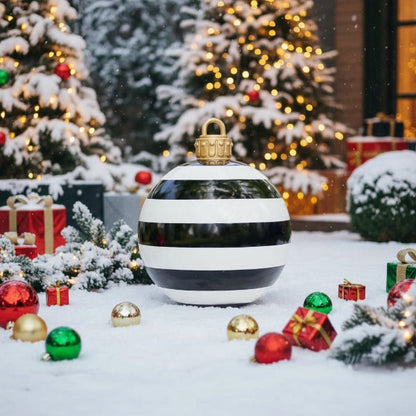 NORTHORB Large Weatherproof Christmas Baubles