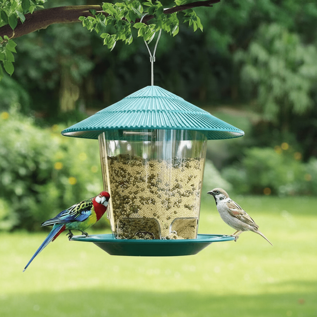 HOLEFEED Automatic Bird Feeder