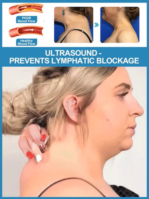 Neck Massager, Cordless Ultrasonic & Vibration Massager for Neck, Shoulders & Body Relaxation
