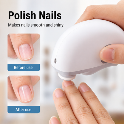 3-in-1 Nail Clipper, Filer & Polisher