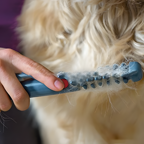 Pet Dematting Tool, Gentle Knot & Tangle Remover Grooming Comb for Dogs & Cats