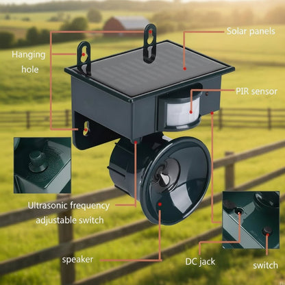 GARTENWÄCHTER Ultrasonic Bird Repellent Ultrasonic