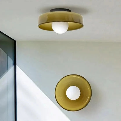 GLASSGLOW Ceiling Lamp Nordic Glass Design