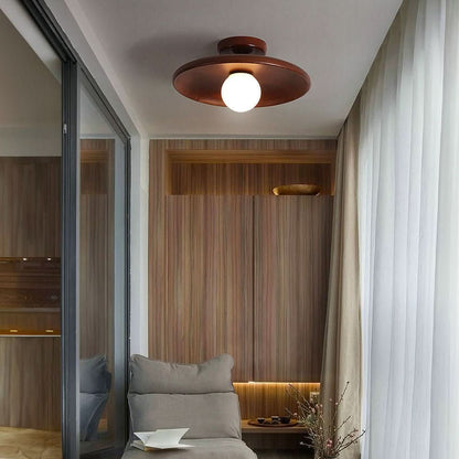 NORDICBEAM Wood-Design Ceiling Lamp