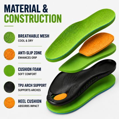 Arcynor Contoured Arch Support Insole
