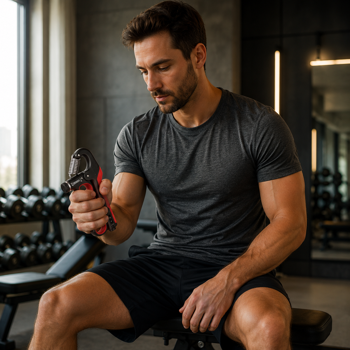 Grippora Adjustable Metal Hand Gripper