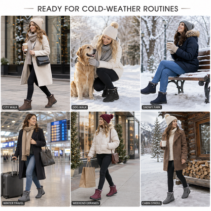 Waterproof Ankle Winter Boots