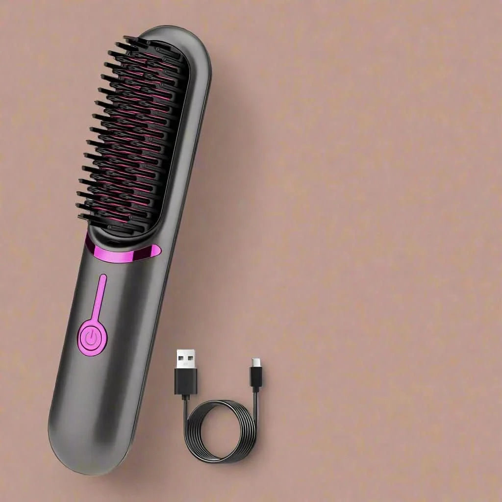 Tima Styler Cordless Straightening Brush Styler