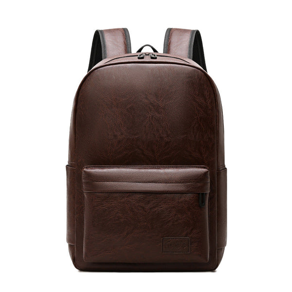 Leather Laptop Backpack, Executive Business Backpack for 15 Inch Laptops, Work & Travel