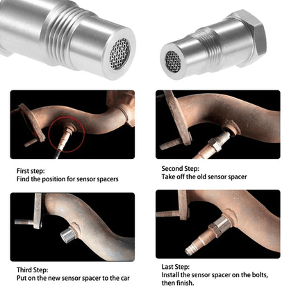 ExhaustPro M18 Stainless Steel O2 Sensor Adapter