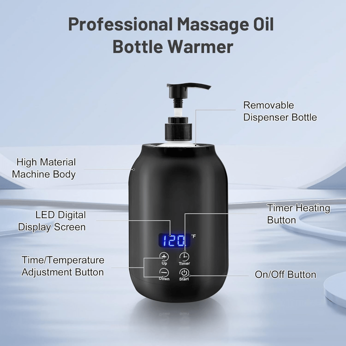 SPAWARM Electric Massage Oil Warmer
