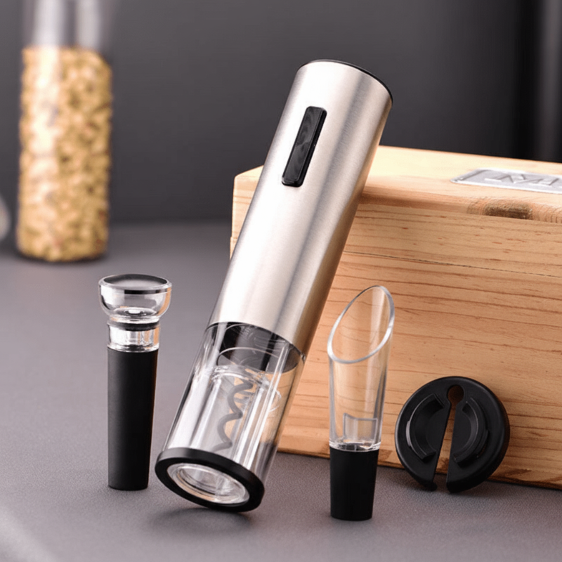 VINOLUX 4-in-1 Electric Wine Opener