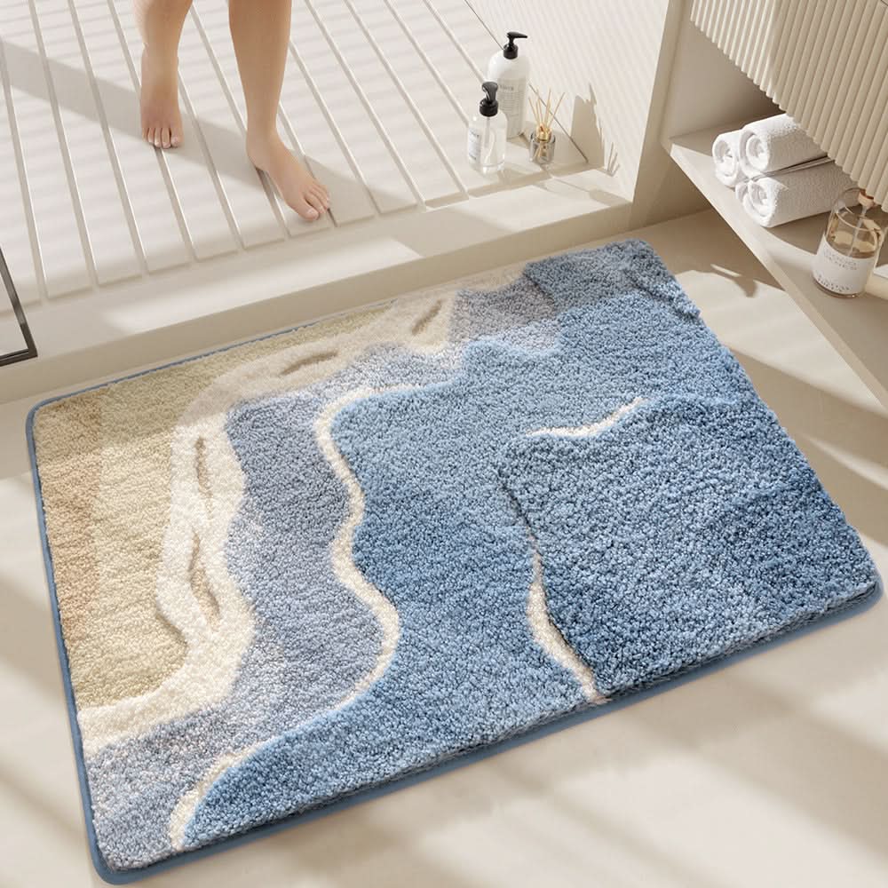 BATHLUXE Organic Terrain Rug