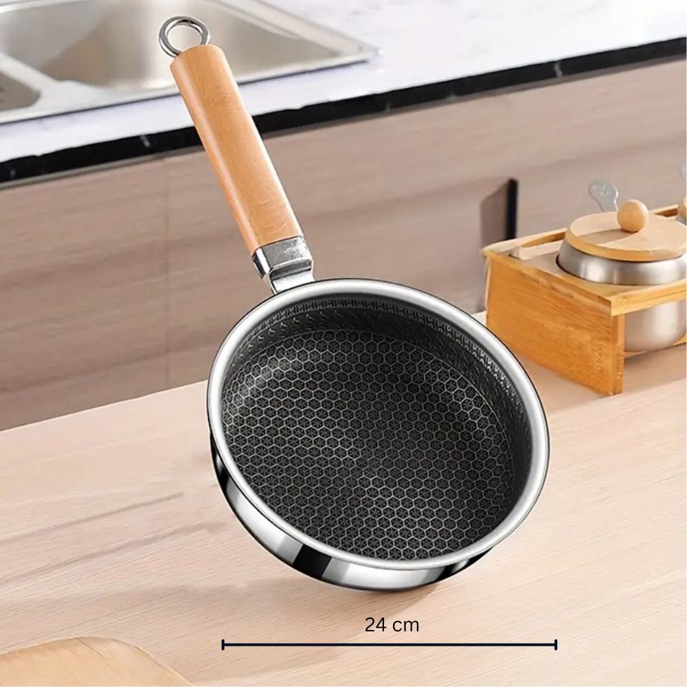 HANDLUX Non-stick Stainless Steel Pan