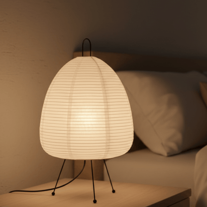 RETROPAPER Warm Rice Paper Table Lamp