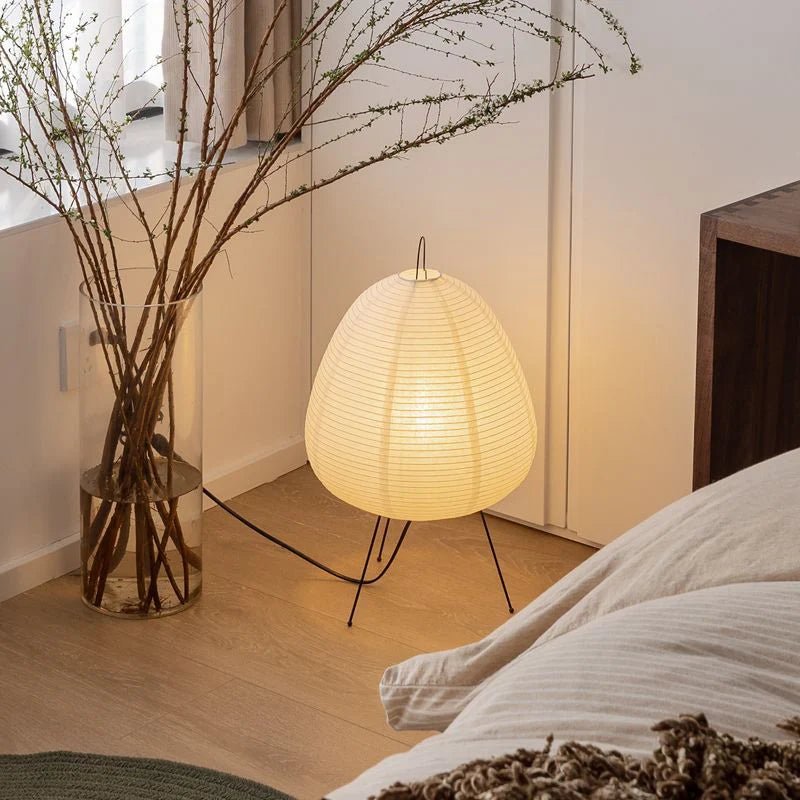 RETROPAPER Warm Rice Paper Table Lamp
