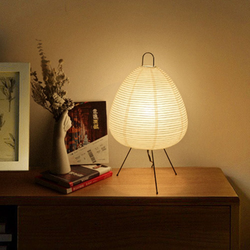 RETROPAPER Warm Rice Paper Table Lamp