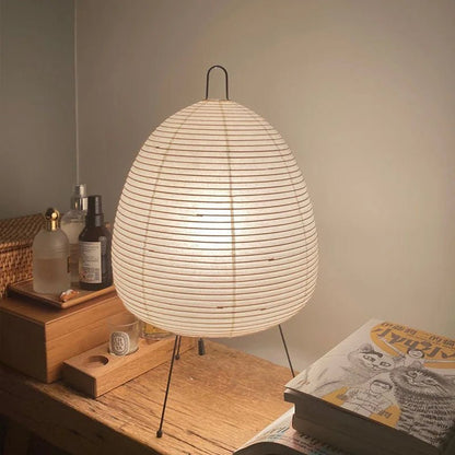 RETROPAPER Warm Rice Paper Table Lamp